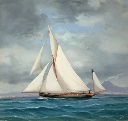 Le Yawl ONYX, 52 tonnes, 1889